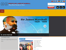 Tablet Screenshot of marshallan.org